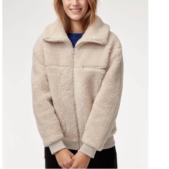 Aritzia Wilfred Free Teddy Jacket size XXS - Picture 2 of 16